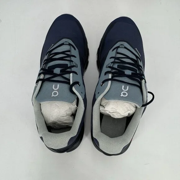 On Running Women's Cloudventure Waterproof Trail Running Shoes sz 9 Denim/Midngh - Picture 8 of 11